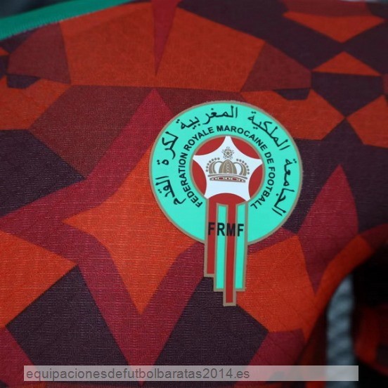 Nuevo Tailandia Jugadores Especial Camiseta Marruecos 2024 Rojo Baratas
